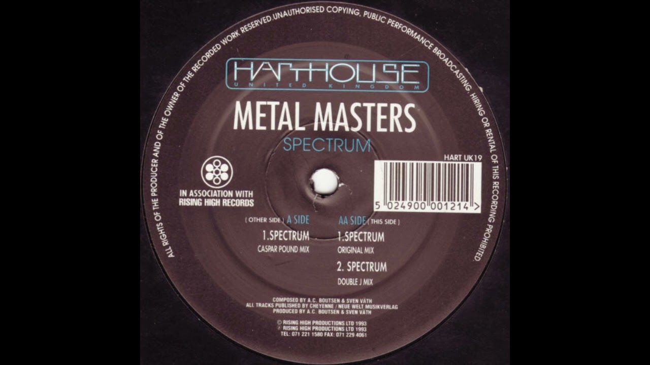 Metal Masters - Spectrum (Casper Pound Mix) (A)