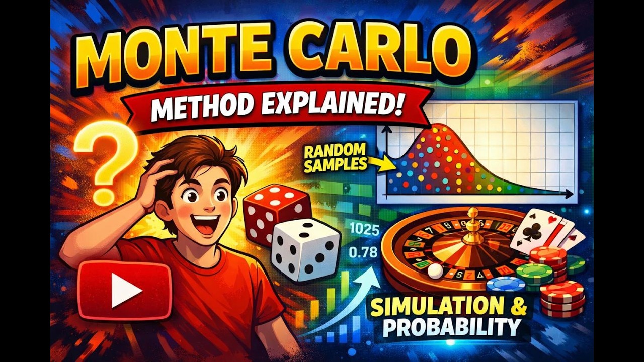 Monte Carlo Method Explained with Tic-Tac-Toe | AI Simulation Tutorial