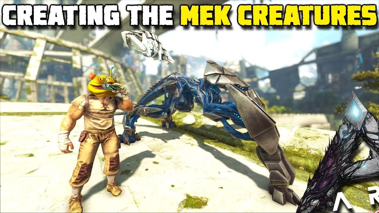 CREATING THE MEK CREATURES, ENFORCER AND SCOUT DRONE  | ARK:EXTINCTION [EP6]