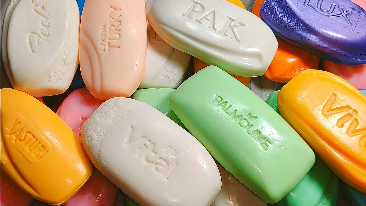 New Relaxing Unwrapping Soaps opening Haul Leisurely Unpacking ASMR Soap Satisfying video ASMR