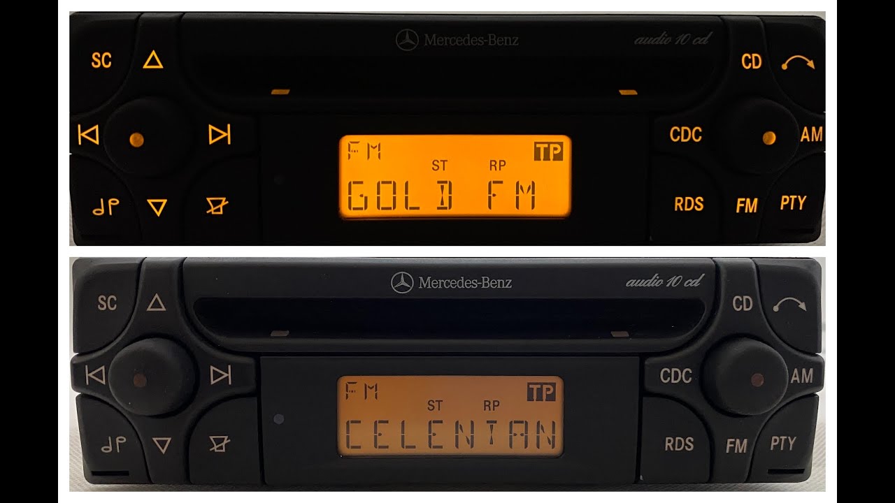 Mercedes Benz Alpine Audio 10 CD MF2910 Radio Player / Testing - FOR SALE