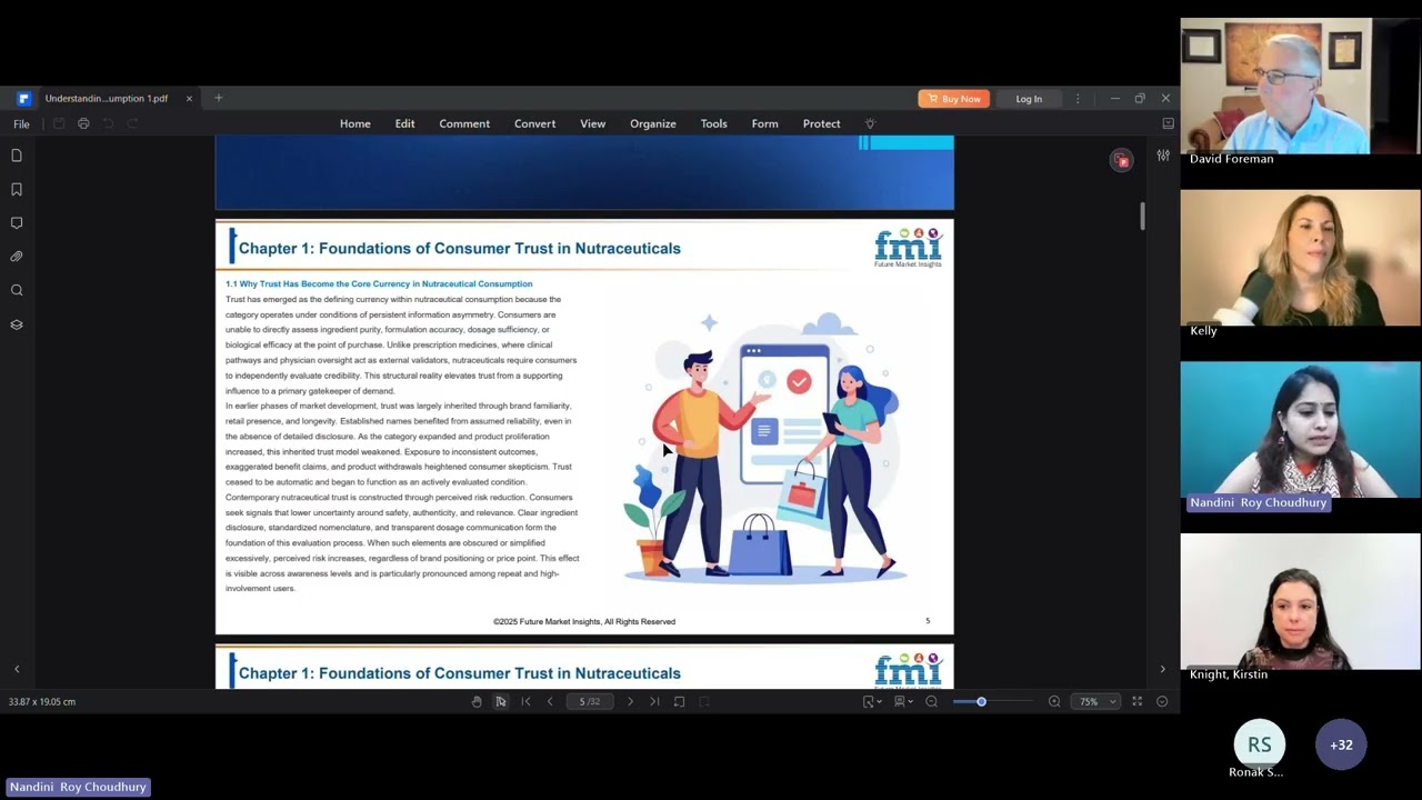 Missed the Webinar? Full Session on Consumer Trust & Willingness to Pay in Nutraceuticals