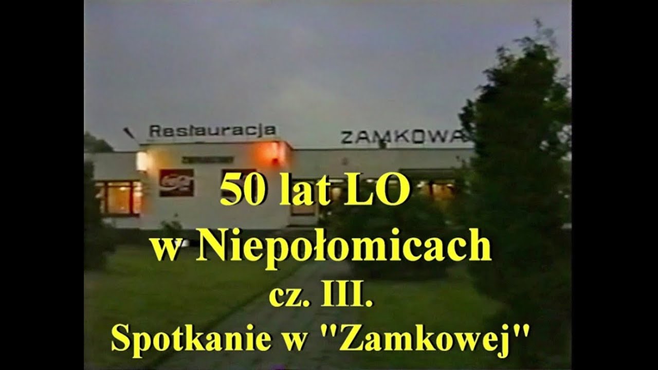 50 lat LO Niepołomice cz  III