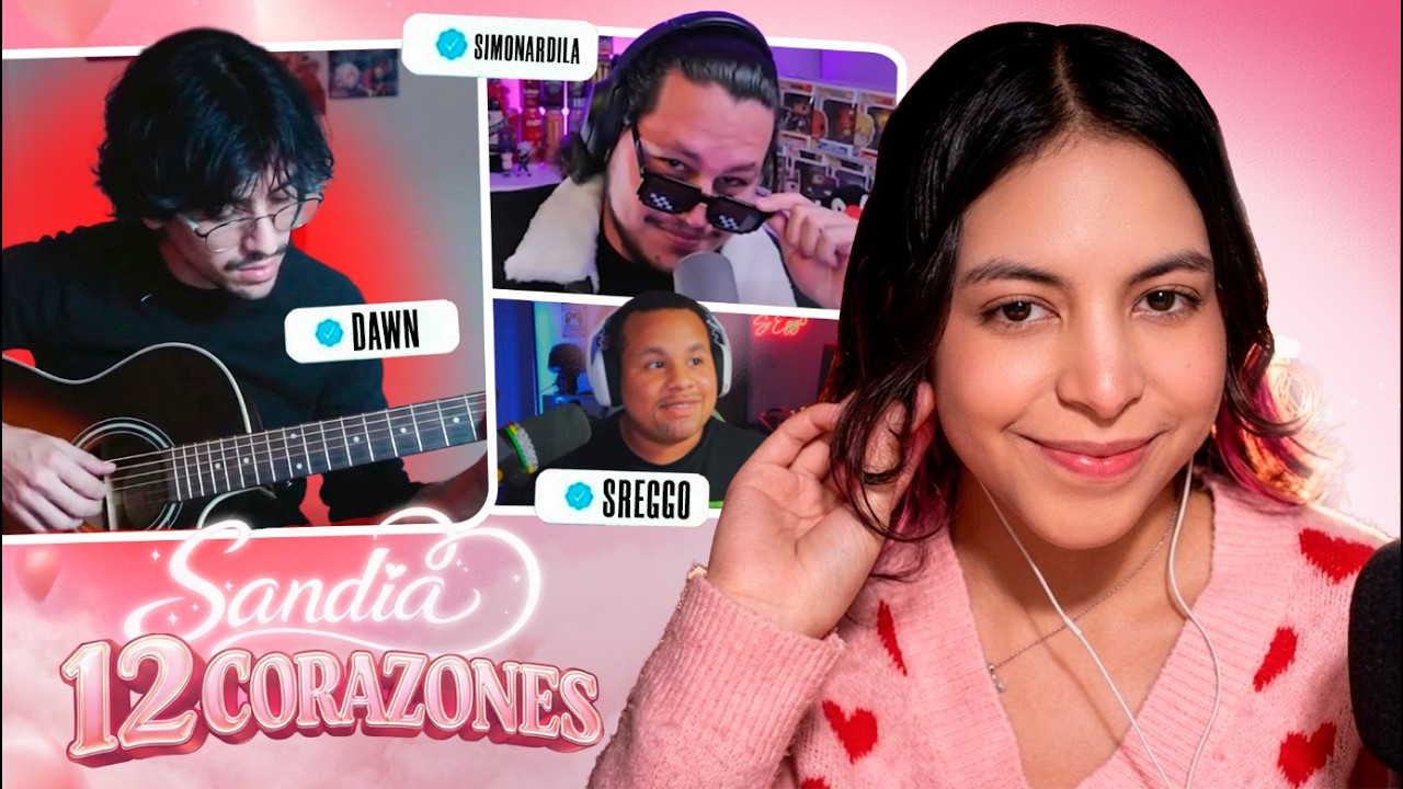 STREAMERS intentan CONQUISTAR a SANDIA ENJOYER 😍