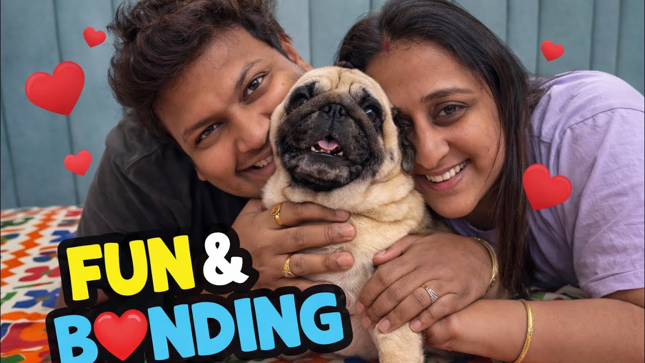 Mojo is too cute❤️ 🐶  family is more important than anyone and anything❤️🥰 নিজেরা time ⏰⏳spent করলাম