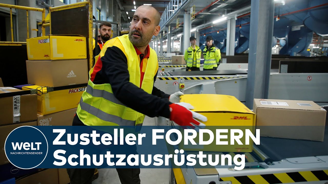 COVID-19-KRISE: Deutsche Postboten fordern mehr Schutz vor Coronavirus