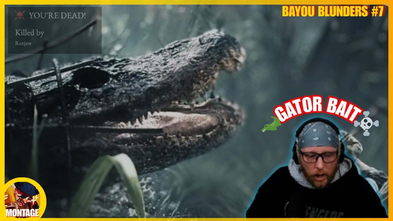 Bayou Blunders #7: Overconfidence Chomped by Rotjaw 😯 – Epic Hunt Fails