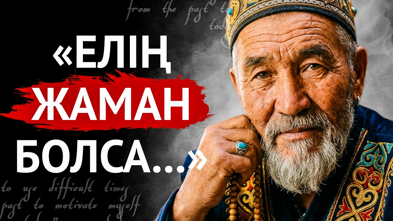 АТА-БАБАЛАРЫМЫЗ АЙТЫП КЕТКЕН ЕЛ ЖАЙЛЫ НАҚЫЛ СӨЗДЕР.