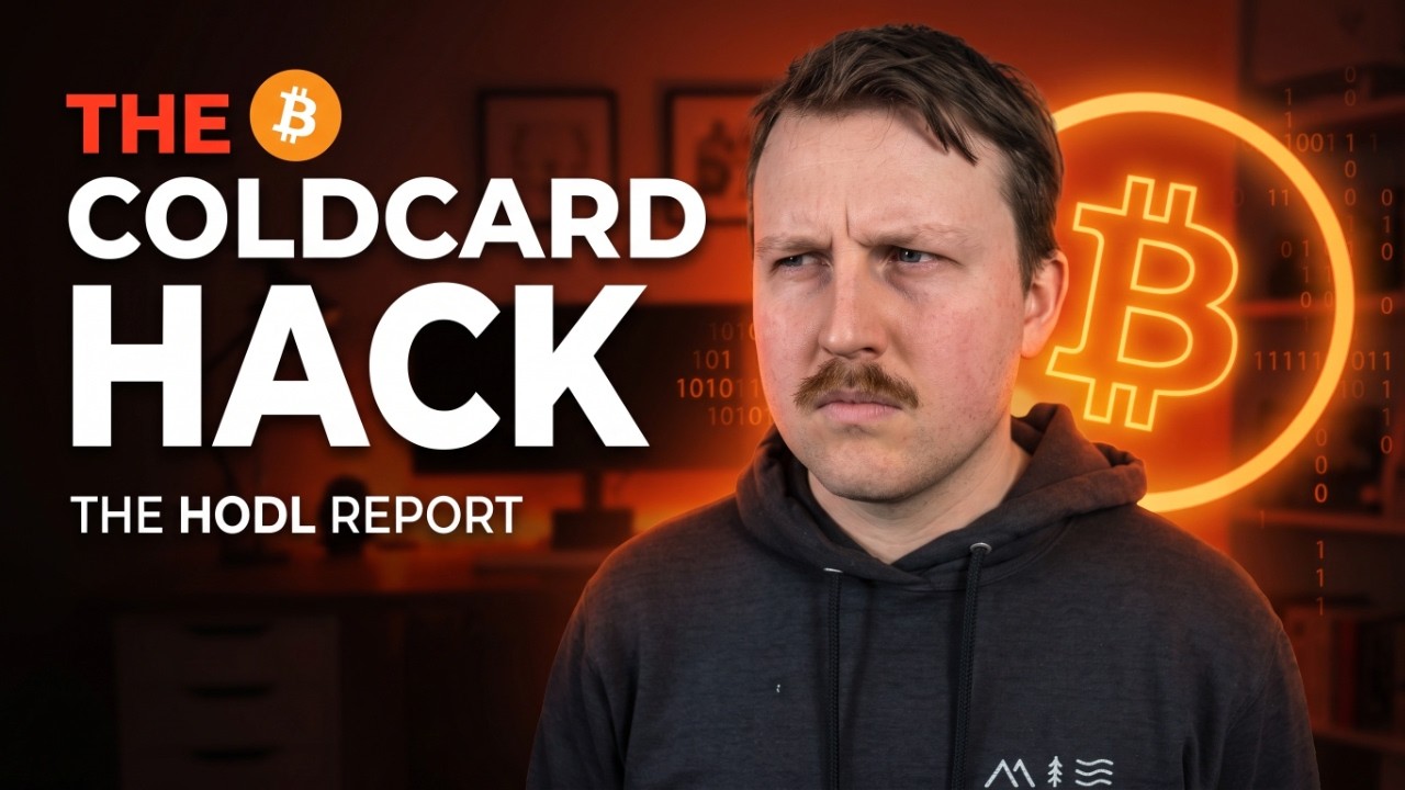 Срочные новости о взломе COLDCARD | Прямой эфир The HODL report