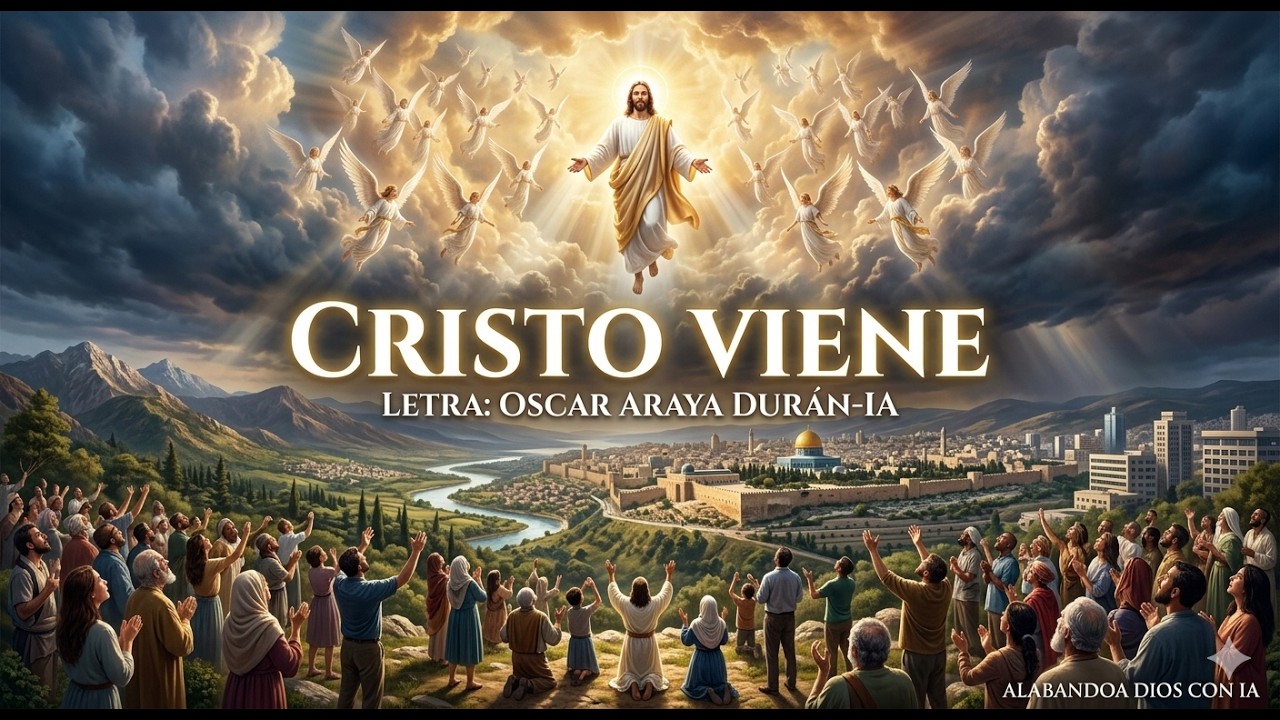 Cristo viene / música cristiana.