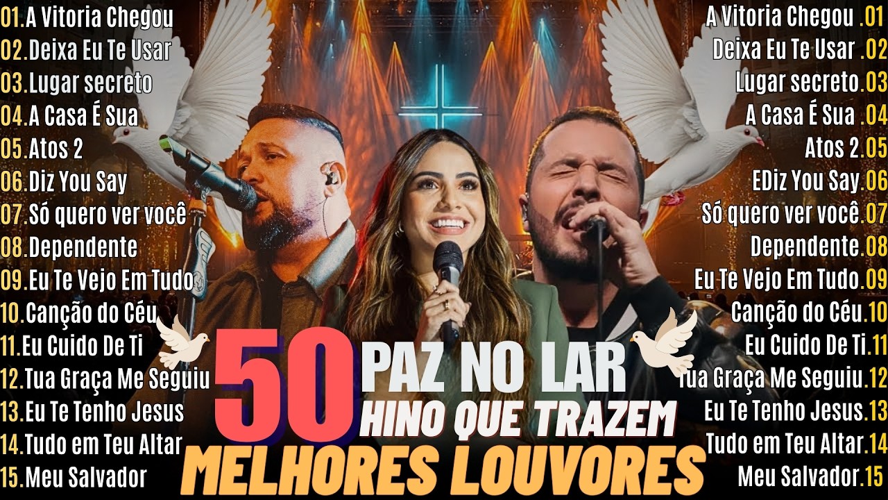 Melhores Louvores 2026, As Melhores Músicas Gospel As Mais Tocadas, Gloria Deus Lindos Louvores