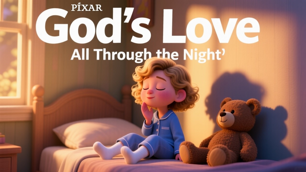 God's Love All Through The Night   Calm Bedtime Story for Kids