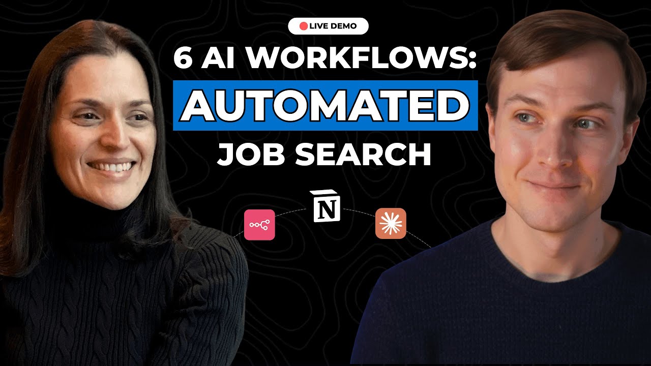 How Renee AUTOMATED Her Job Search With 6 AI Workflows (Live Demo)