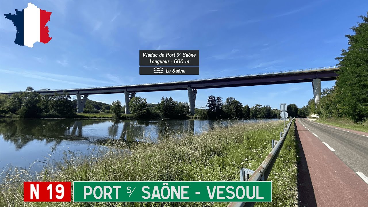 France (F): N19 Port-sur-Saône - Vesoul