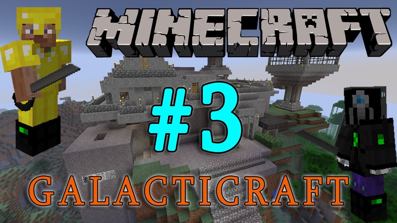 Minecraft Multiplayer #3 - Galacticraft