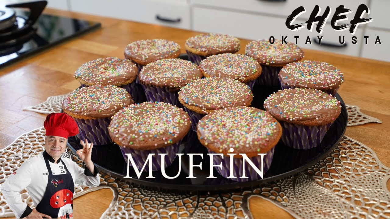 Tam Ölçülü Yumuşacık Muffin Tarifi 🍫 | Chef Oktay Usta