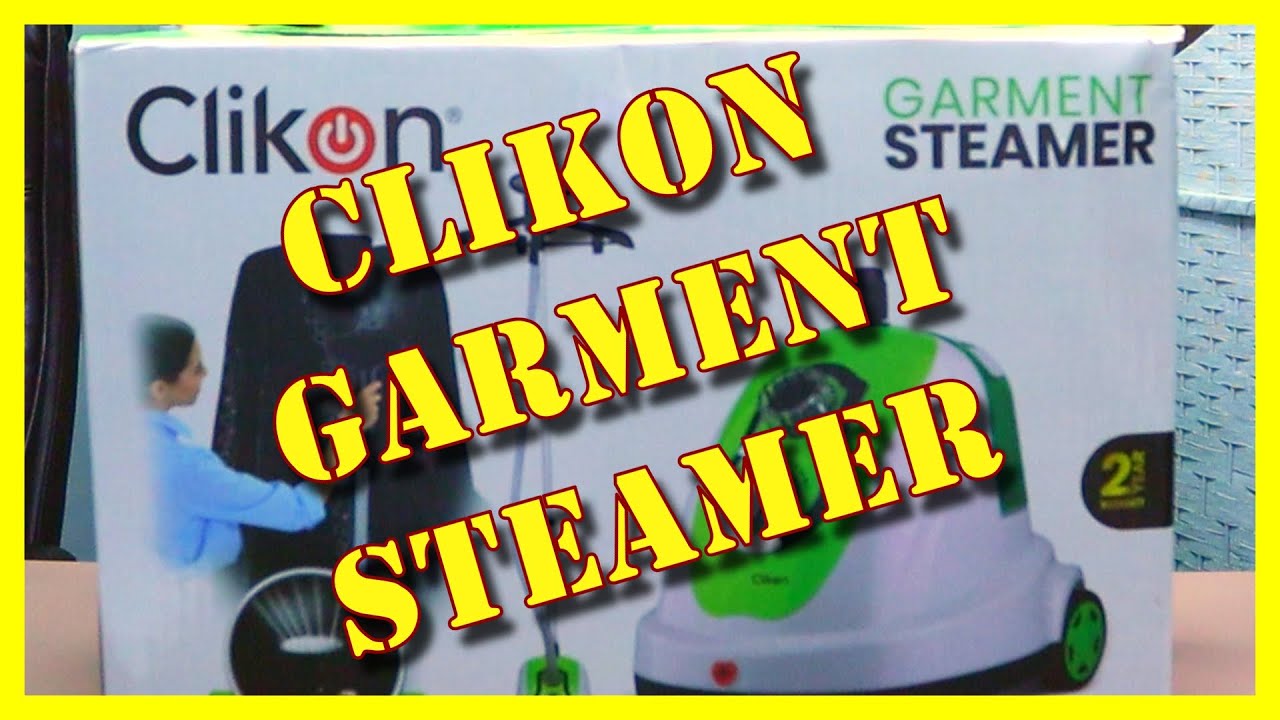 Clikon Garment Steamer Unboxing