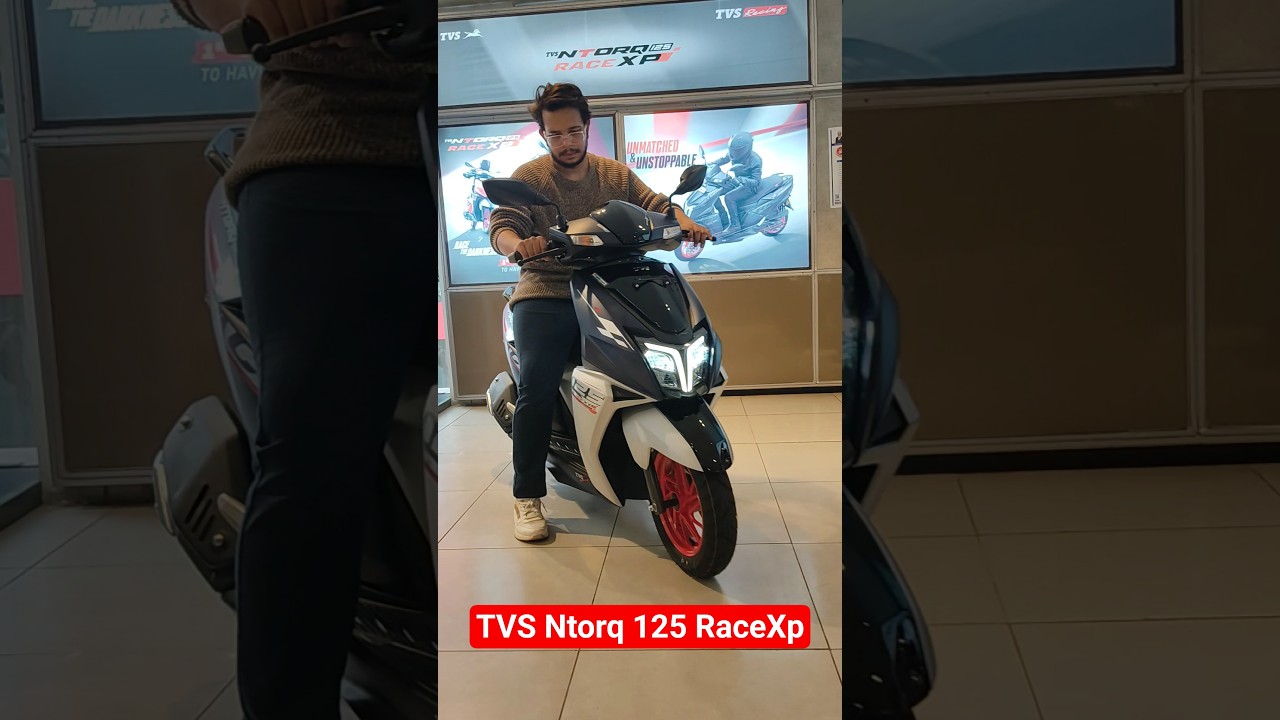 TVS Ntorq 125 Race XP New Model 2025 Head Light Indicators Exhaust Sound 🔥 OBD2B E20