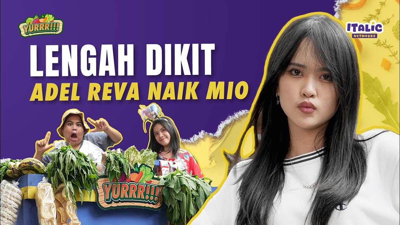 Beli Sayur aja Adel Ex-JKT48 Naik Mio!