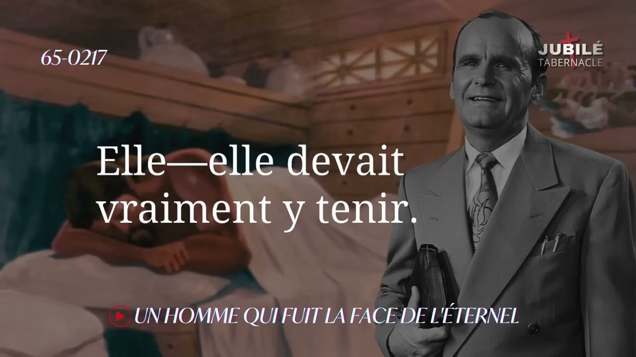 🔴 DIRECT ⏯️ : 65-0217 UN HOMME QUI FUIT LA FACE DE L'ÉTERNEL _rév William Marrion Branham 