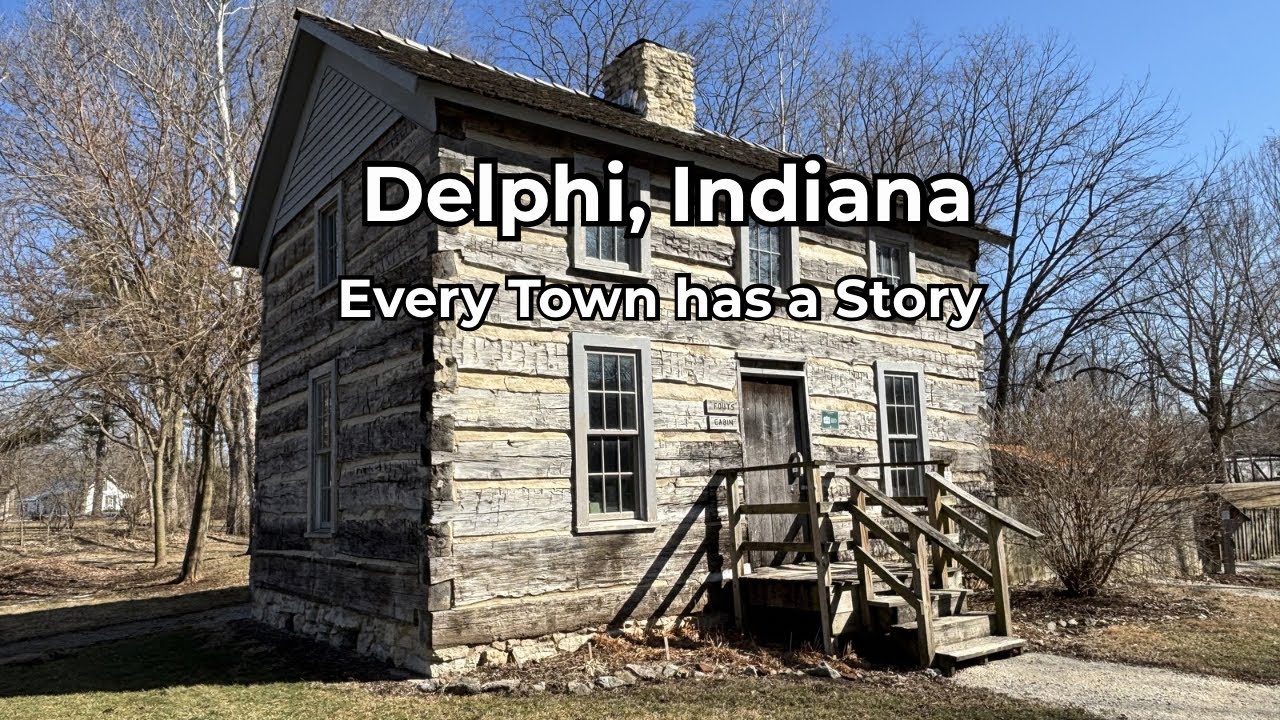 Delphi, Indiana | Canal Boats to Historic Courthouse Square - Every town has a Story Series 
