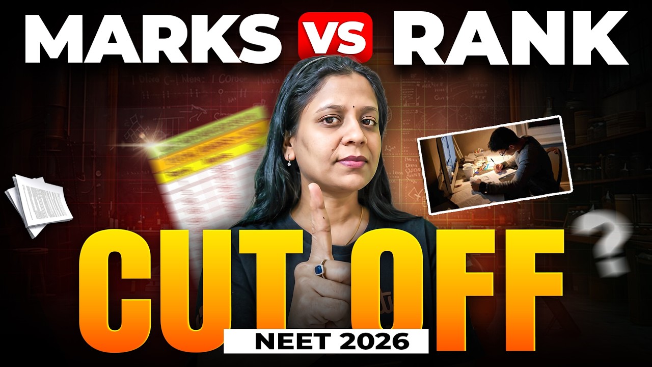 😱 NEET 2026 Expected Cut Off | Marks Vs Rank | Everything You Should Know!