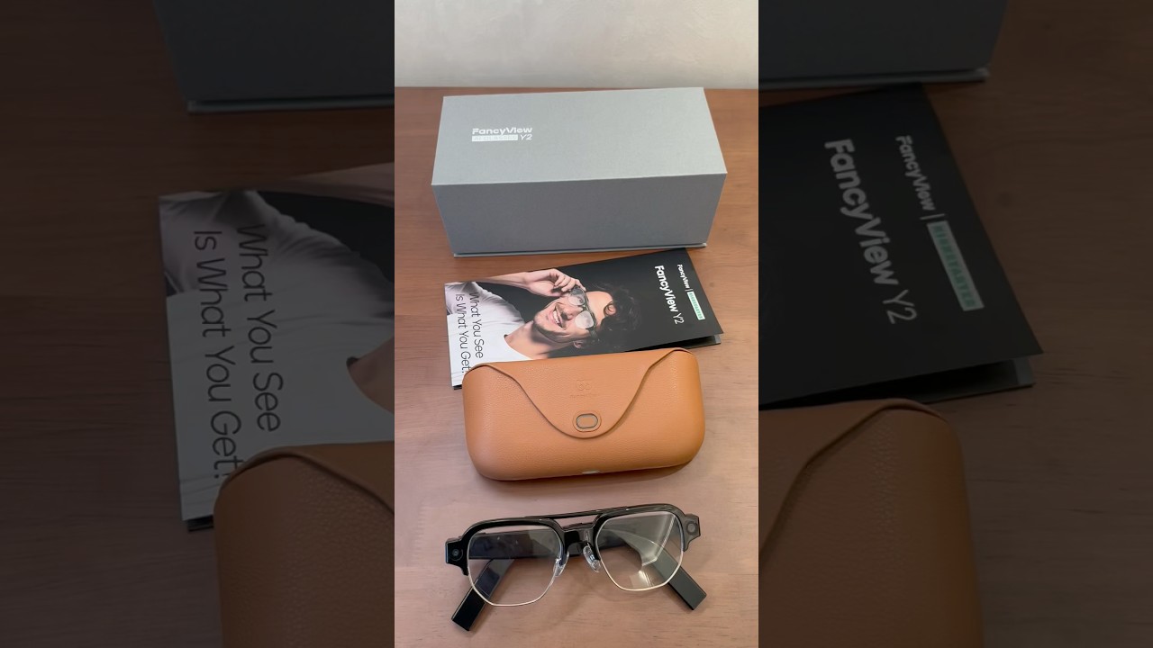 FancyView Y2 Ai Glass Quick Hands On. #fancyview #fancyviewy2 #ai #aiglasses