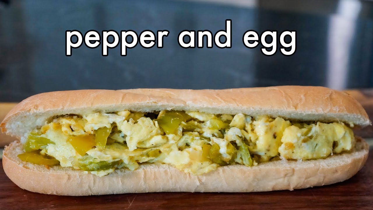 Pepper and Egg Sandwich from The Sopranos