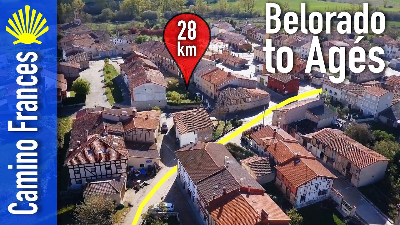 Путь Фрэнсис Карта 12 | Бургос | Белорадо — Агес 27,6 км