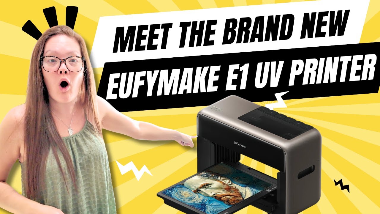🎉 Say hello to my BRAND NEW Eufy Make UV Printer! 🎉