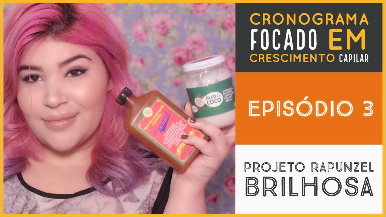 🌟 CRONOGRAMA CAPILAR FOCADO EM CRESCIMENTO - #ProjetoRapunzelBrilhosa [App: CabeloPoo] 🌟