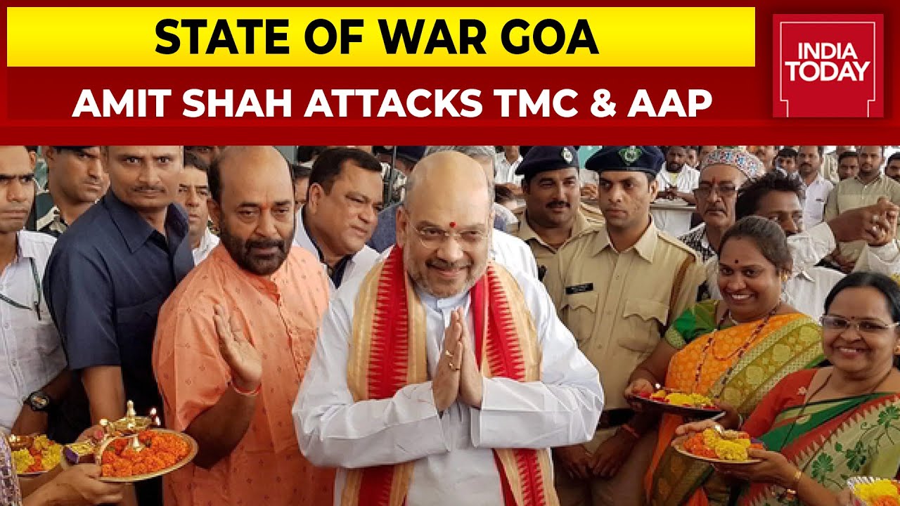 Goa Polls: Home Minister Amit Shah Says TMC & AAP Can't Give Goa A Stable Government