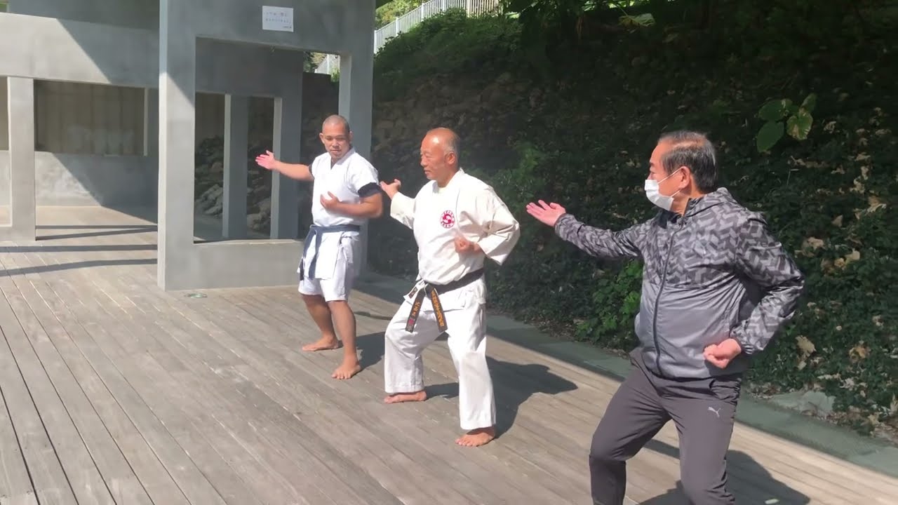 唐手時代の【ナイハンチ】首里少林流六代目継承者/比嘉正先生の型稽古