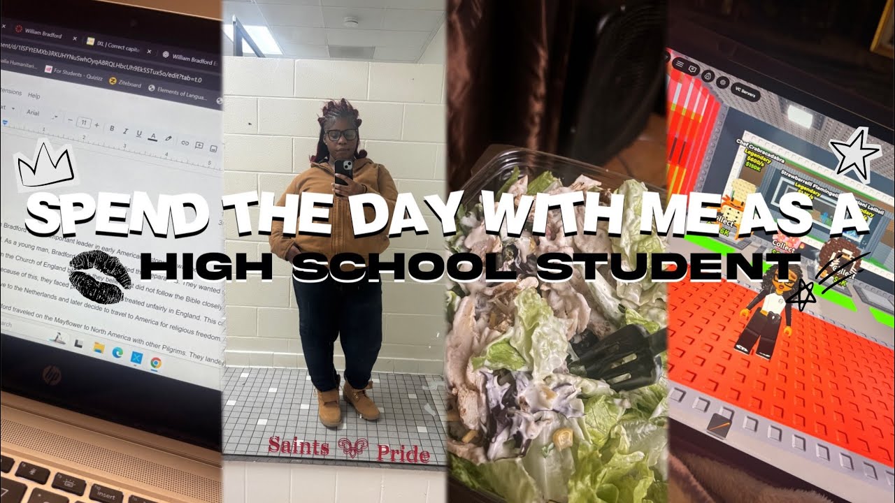 SPEND THE DAY WITH ME AS A HIGH SCHOOL STUDENT || Daisialyniya 