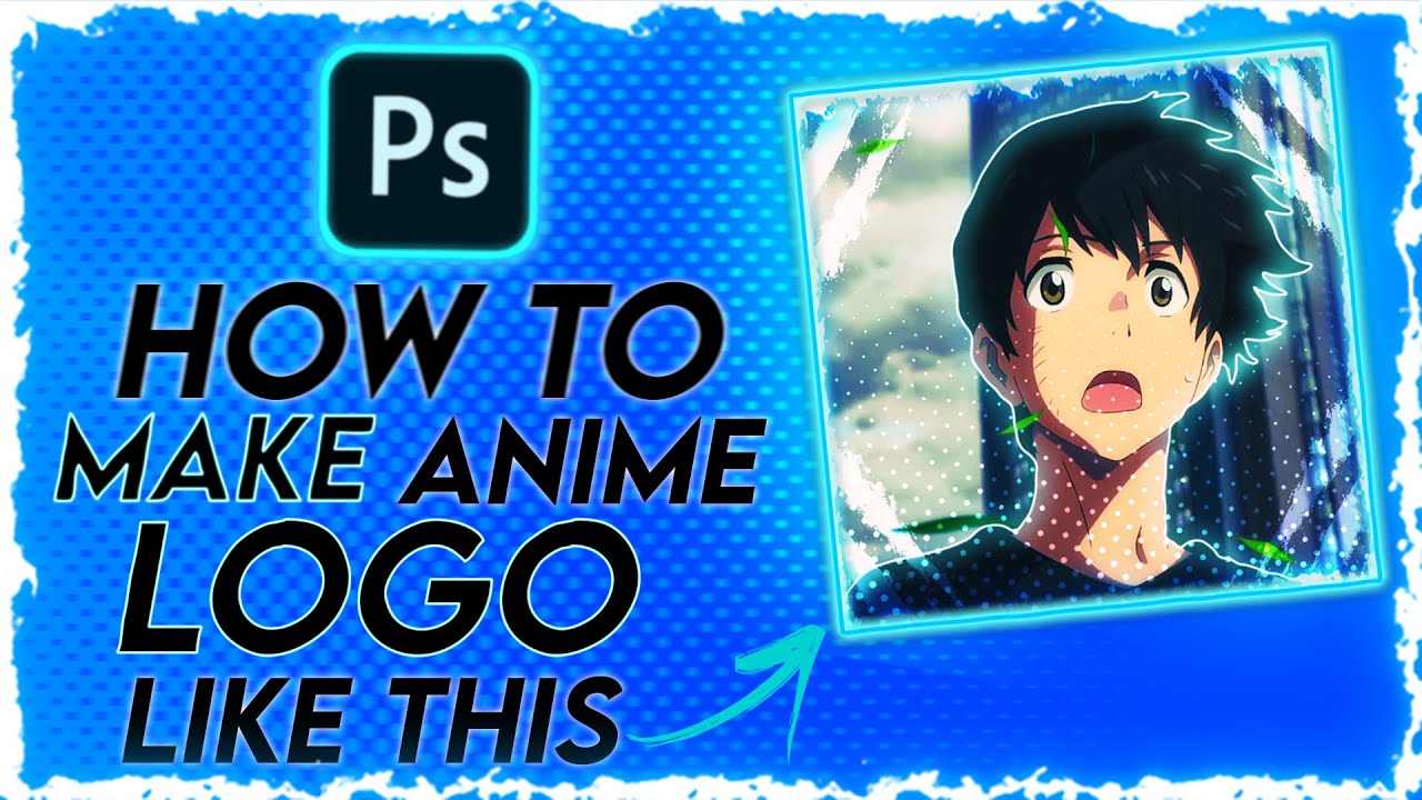 How To Make Anime Logo In Photoshop | Photoshop Logo Tutorial | #Photoshop #Tutorial | #AMVBantai