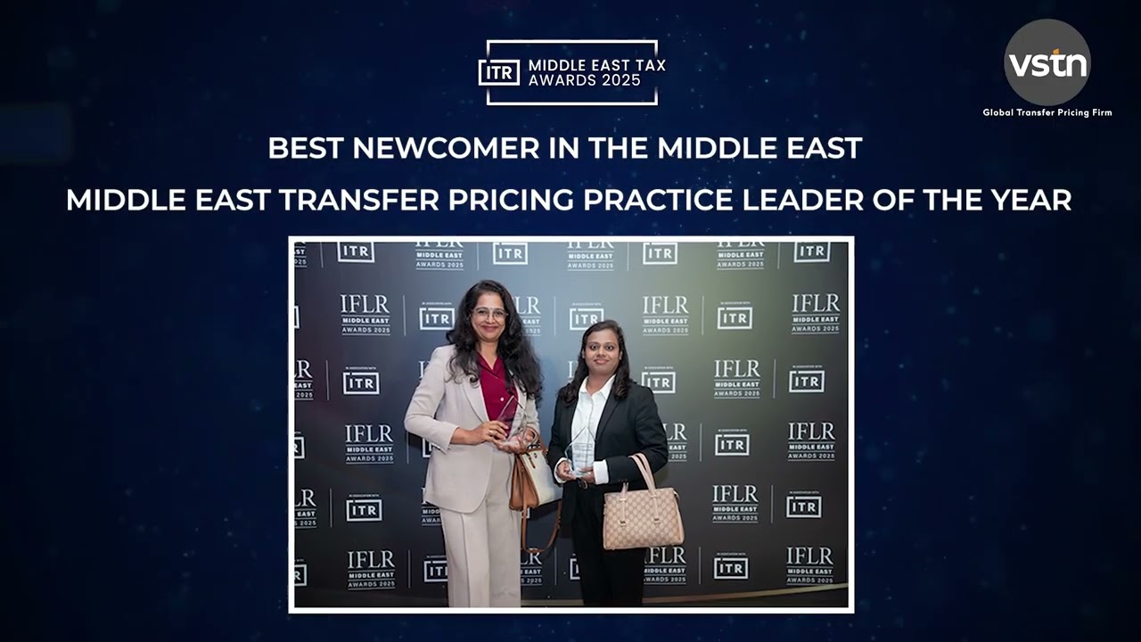 VSTN 2025 Awards and Recognitions - Global Transfer Pricing firm