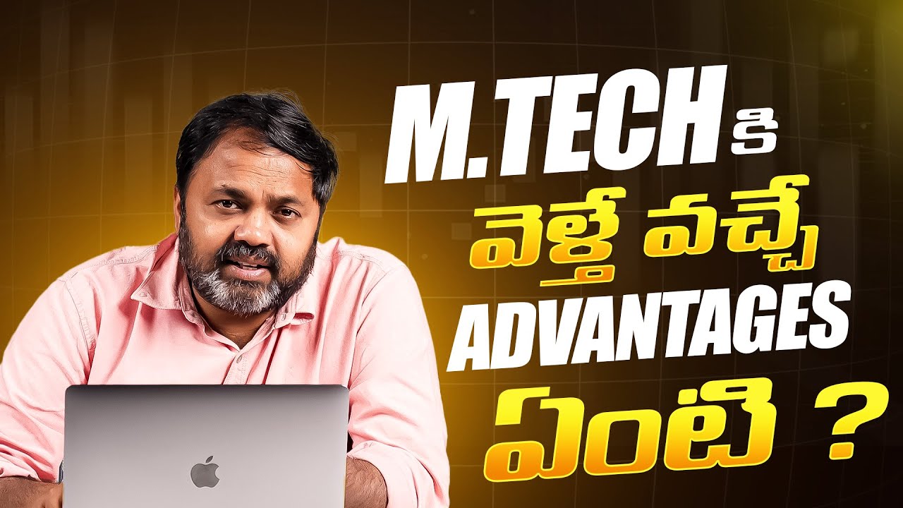 B.Tech Tarvatha NEXT Step? M.Tech aa Job aa? Complete Guide | Career Guidance with Ramana