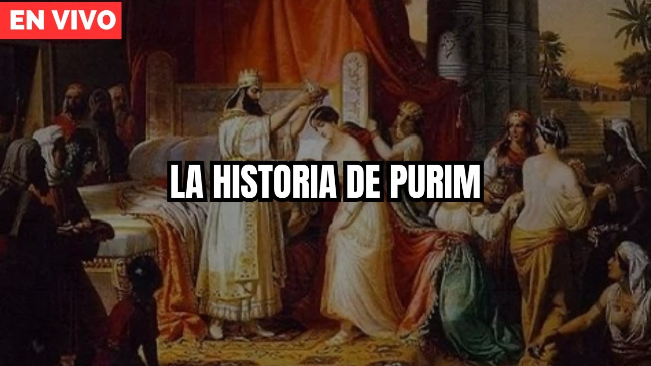 La historia de Purim - Irving Gatell EN VIVO