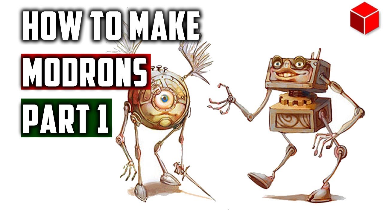 How To Make Modrons for D&D - Part 1 - Monodrones and Duodrones