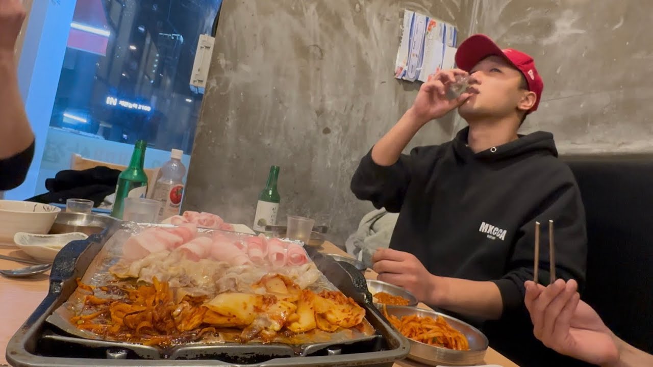 30대 중반 총각이 광주 사는 Vlog | 치평동 24시 88대패삼겹 | 대패삼겹살