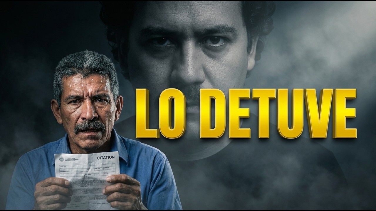 EL HOMBRE QUE LE COBRÓ UNA MULTA DE TRÁNSITO A PABLO ESCOBAR
