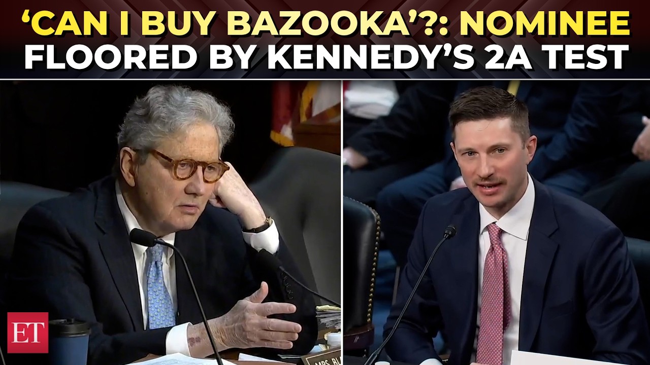 'I want to buy a bazooka...': Kennedy drops bombshell 2nd Amendment hypothetical to judicial nominee