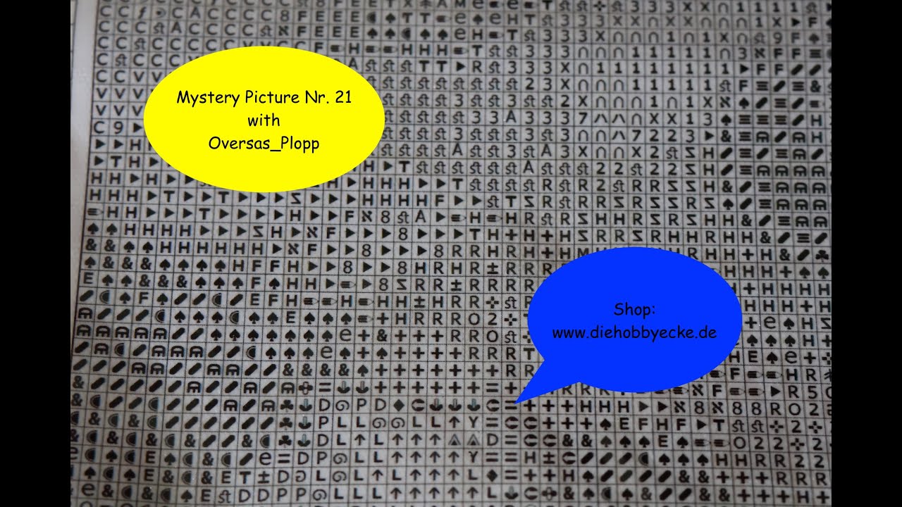Diamond Painting/💎Wow, endlich das Mystery Picture Nr. 21 💎with Oversas_Plopp