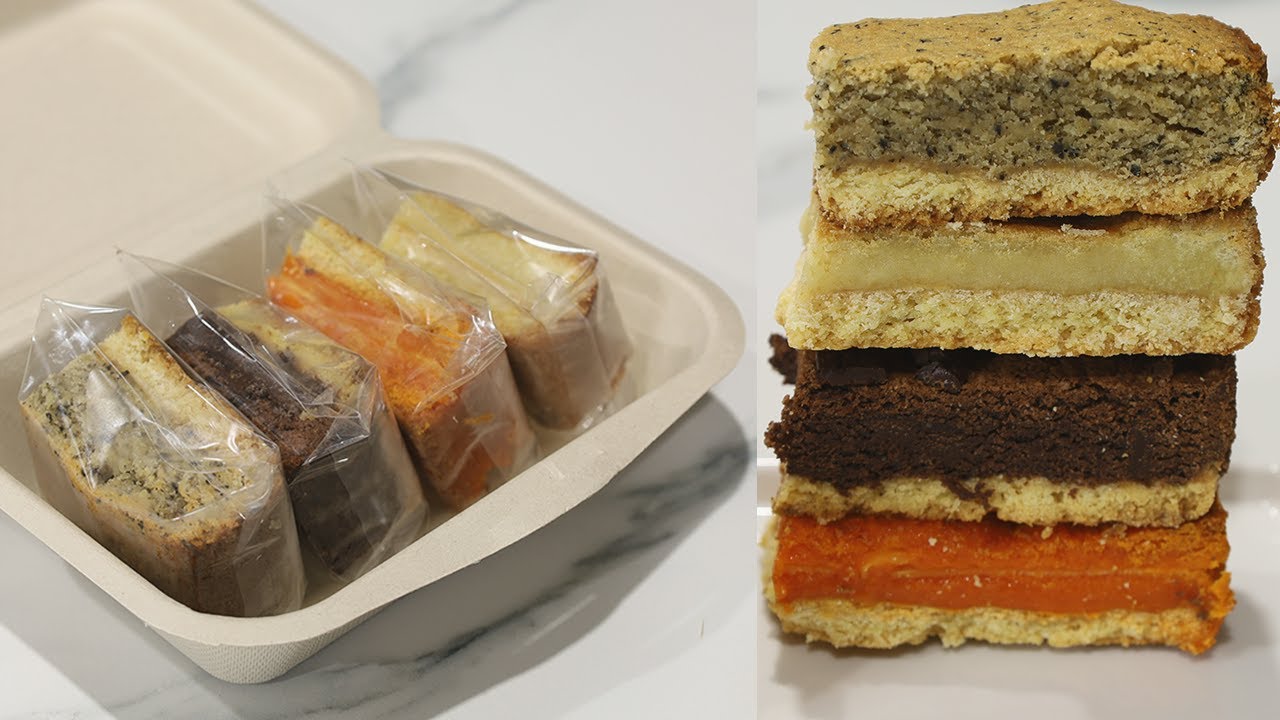 🤤쫀득꾸덕 네 가지 맛 버터바 만들기ㅣ How to Make Butter BarㅣBBM