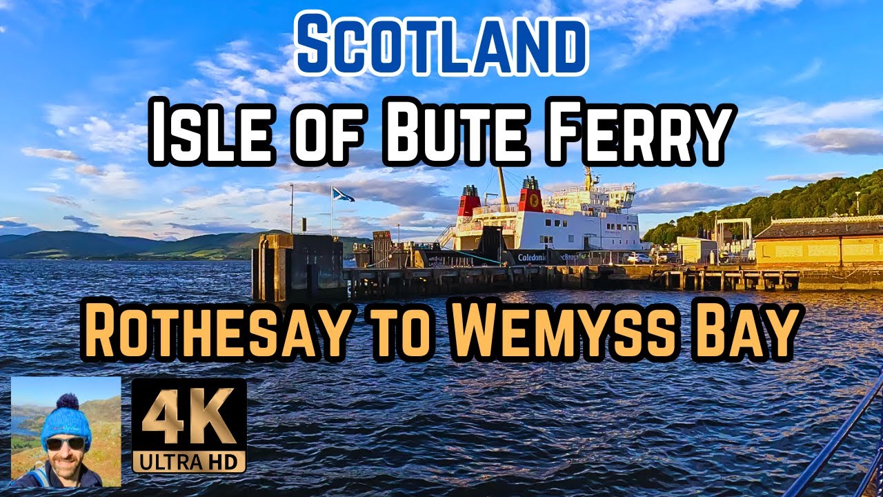 The Isle Of Bute Ferry From Rothesay To Wemyss Bay Via Calmac Ferries