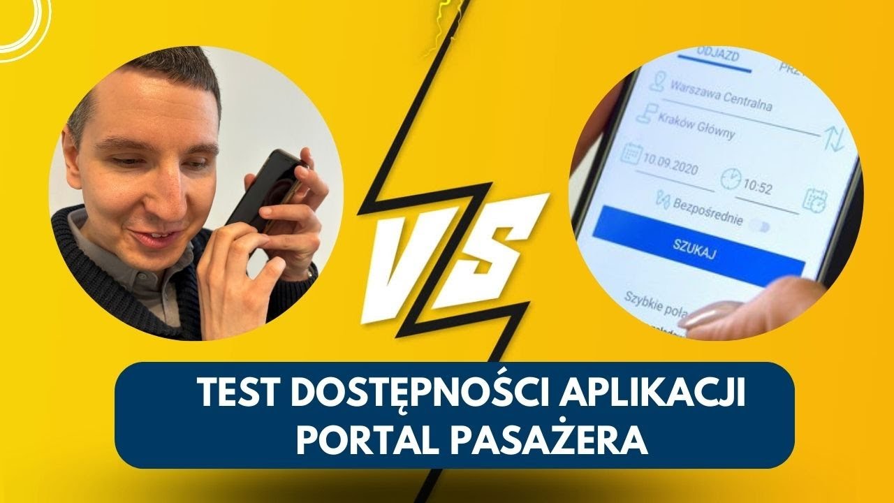 Czy aplikacja mobilna Portal Pasażera jest zgodna z WCAG?