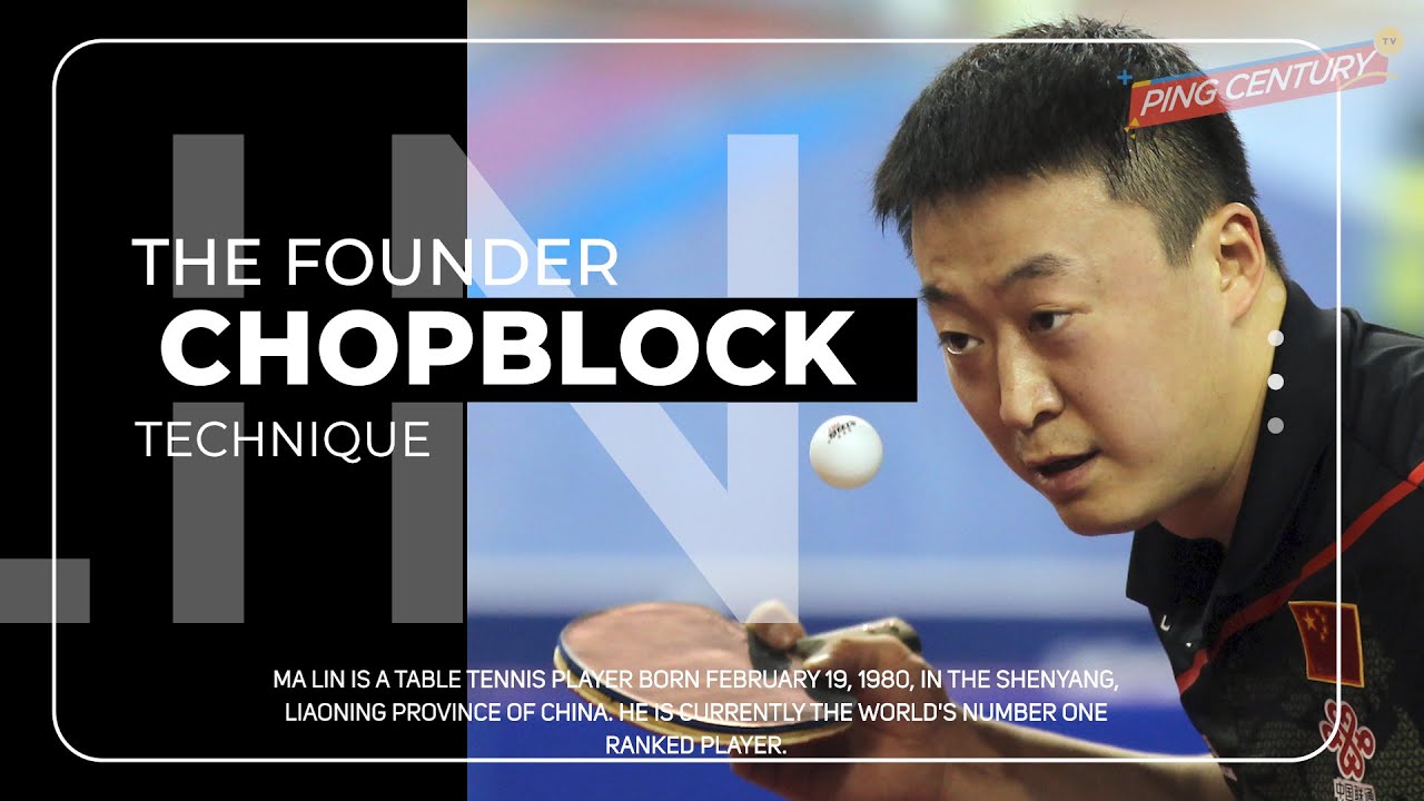 This is Ma Lin - The Founder of Chop Block Technique. But . . .Koki Niwa and Kenta is the BEST