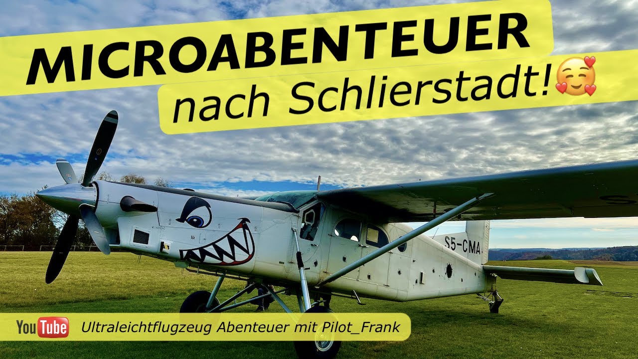 Nach Schlierstadt mit dem Ultraleichtflugzeug FK9