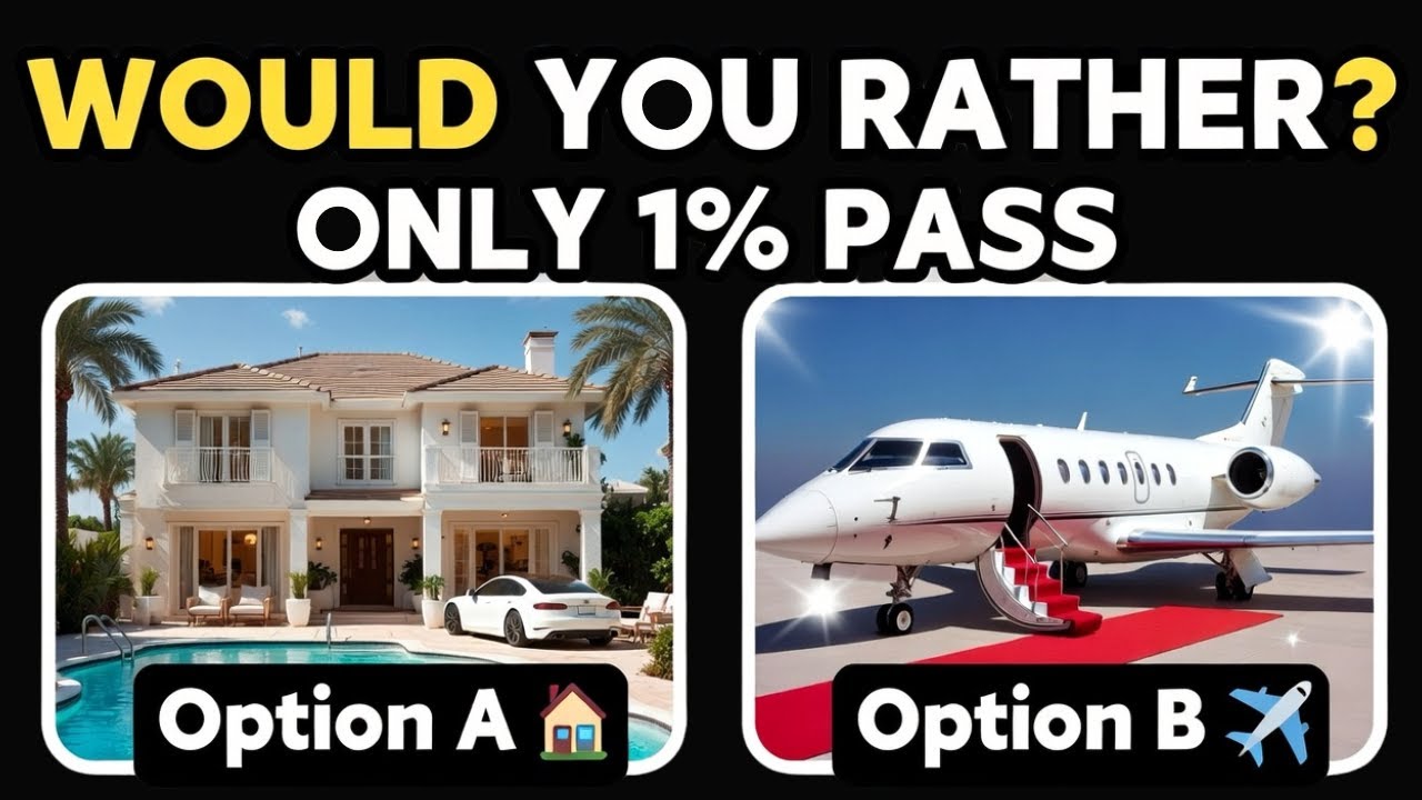 Would You Rather? 👀 Luxury Edition