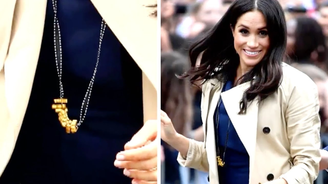 Meghan Markle Wears Handmade Pasta Necklace Given to Her by a Little Boy